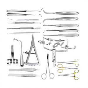 DADDY D PRO Juego de paladar hendido Padgett Dingman Boca mordaza con juego completo de 22 instrumentos de cirugía plástica de acero inoxidable - Product Image 1