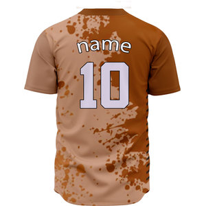2026 New Wholesale Custom Gradient Sublimation Baseball Jersey baseball uniforms - Product Image 2