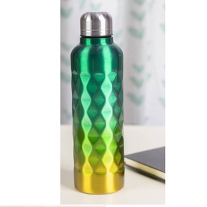 Bouteilles d'eau populaires avec finition émaillée, best-sellers, en stock, fournisseur et fabricant de bouteilles en cuivre en Inde - Product Image 4