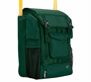 Sac de sport de baseball vert 600D avec porte-battes et plusieurs poches pour joueurs - Product Image 1