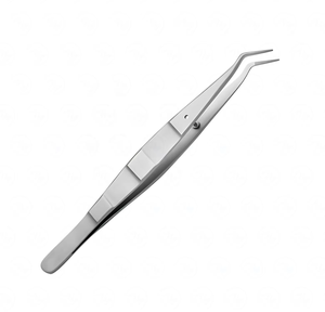 Pinzas Quirúrgicas Curvas Dentadas de Acero Inoxidable de Alta Calidad, Pinzas para Aplicar Algodón - Product Image 4