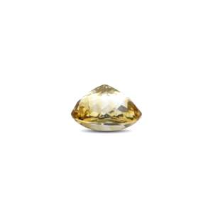 Certified Natural Citrine 8.75 Carat Fine Yellow-Orange Gemstone for Jewelry Making - Product Image 3