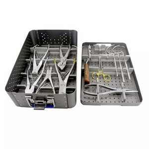 Juego de Instrumentos Ortopédicos con Kit de Herramientas para Alambres de Kirschner, Herramientas Quirúrgicas Veterinarias Reutilizables para la Reparación de Fracturas en Perros - Product Image 1