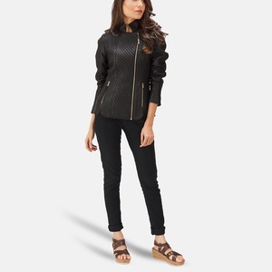 Soft Women's Suede <b>Leather</b> <b>Jacket</b> Luxurious Feel, Elegant Look, and Crafted From Real Suede <b>Leather</b> for Comfort <b>Leather</b> <b>Jacket</b> - Product Image 3