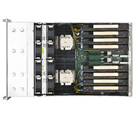 AS-4124GS-TNR de simulation de dynamique moléculaire HPC 4U Rack 8 To DDR4 ECC 10GbE Serveur GPU réseau pour centre de données d'apprentissage profond AI