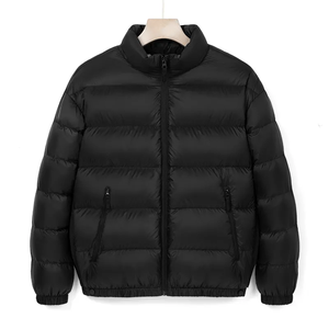 Custom Puffer Men's Winter Coat White <b>Duck</b> <b>Down</b> Padded <b>Jacket</b> for Warm Quilting Coat Black Plus Size <b>Down</b> <b>Jackets</b> - Product Image 3