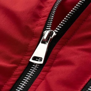 Factory Price Men's <b>Plus</b> <b>Size</b> Canvas Zipper Hooded Puffer <b>Jacket</b> Breathable <b>Waterproof</b> Lightweight Customized Design Printing - Product Image 5