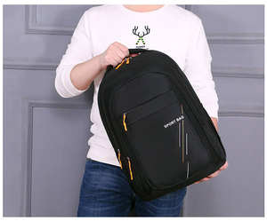 Mochila para Portátil Bagnex de Lona Impermeable, 20-36L, Gran Capacidad, para Viajes de Negocios, con Cierre Antirrobo, Duradera, con Múltiples Compartimentos - Product Image 6