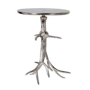 Table basse artisanale couleur or rose, finition martelée, prix de gros, table d'appoint de canapé, bon prix, table basse décorative - Product Image 5