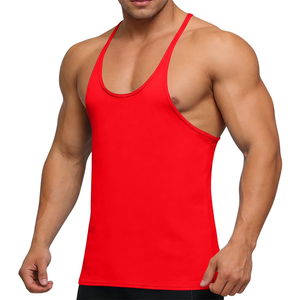 Top Quality Red Color <b>Long</b> Sleeve <b>Vest</b> Casual Knitted Sleeveless O Neck Breathable Cotton Polyester Athletic <b>Vest</b> - Product Image 2