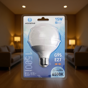 Bombilla LED Aigostar G95 15W E27 6500K Blanco Frío 1500Lm - Product Image 3