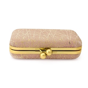 Magnifique pochette marron tendance à bandoulière croisée pour femme, sac de soirée avec chaîne amovible, sac à main pour femme - Product Image 2