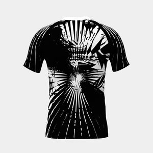 เสื้อรัดรูปแขนยาวพิมพ์ลายแบบ OEM สำหรับออกกำลังกาย แห้งเร็ว ผลิตจากโพลีเอสเตอร์/สแปนเด็กซ์ 300 กรัม เป็นมิตรต่อสิ่งแวดล้อม เหมาะสำหรับทั้งชายและหญิง - Product Image 2