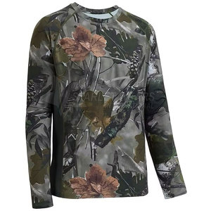 T-shirts de chasse respirants camouflage pour l'été, chemises de randonnée pour hommes, femmes et enfants, hauts décontractés à manches longues style streetwear - Product Image 3