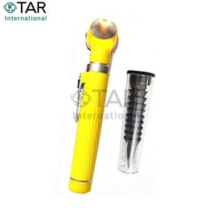 กล้องตรวจหูไฟเบอร์ออปติกขนาดเล็ก สีเหลือง แบบพกพา พร้อมไฟ LED สว่าง น้ำหนักเบา สำหรับการตรวจทางการแพทย์ - Product Image 2