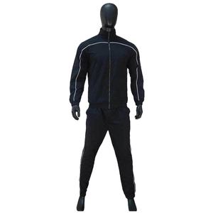 2025 dernière conception hommes coupe-vent coton maternité solide survêtement lourd haute qualité Logo personnalisé deux pièces ensemble fermeture éclair - Product Image 2