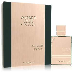 Parfum unisexe Exclusif Emerald par Eau De Parfum Spray, fragrance d'ambre oud - Product Image 1