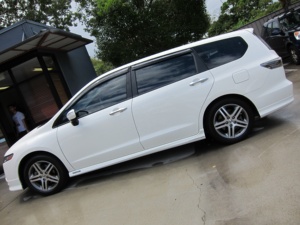 Cửa sổ <span class=keywords><strong>Visor</strong></span> winwdow làm lệch Hướng thời tiết lá chắn cho Honda Odyssey (JDM loại) (Quốc Tế)(RB3-RB4 khung gầm) 08 ~ 13 - Product Image 1