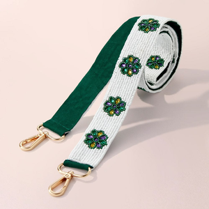 Correa de guitarra y cinturón para bolso de cuentas de cristal hechas a mano, clásicas, de lujo y estilo vintage - Product Image 5