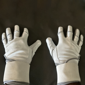 Pro Long-Cuff Compression Baseball Batting Gloves Anti-Slip Genuine Leather Lightweight Breathable Ambidextrous Custom Color - Product Image 1