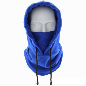 Cagoule DR ARIF'S pour l'hiver, le ski, le cyclisme, les activités de plein air, coupe-vent, rembourrée, avec capuche et masque, chapeau chaud en peluche au style original - Product Image 1