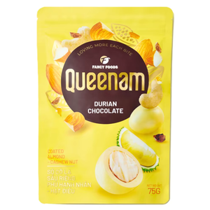 Hot Selling Dragee <b>Chocolate</b> Factory Supplier Direct Sale OEM/ODM HALAL Durian <b>Chocolate</b> Coated Almond Cashew Nuts 75G Snacks - Product Image 1