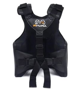 Protection corporelle RIVAL en PU, protège-ventre pour arts martiaux adultes avec logo orange, cadre en acier à haute teneur en carbone, siège réglable - Product Image 3