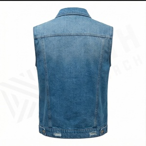 Autumn Women Plus Size Denim <b>Vest</b> Sleeveless Waistcoat Students Casual Tops Jeans Jackets Red Pink Custom Yellow Blue <b>White</b> - Product Image 3
