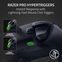 Manette filaire Razer Wolverine V3 Tournament Edition avec détection de mouvement, 6 boutons remappables, taux de polling de 1000 Hz pour
