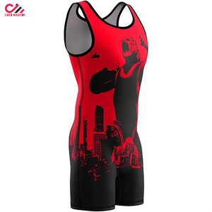 Nouveau design très demandé : Maillot de lutte pour homme avec impression de logo personnalisé, en Spandex/Polyester, séchage rapide et respirant - Product Image 5