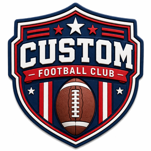 Medalla de PVC Suave Personalizada con Insignia Cosida y Cinta para Clubes de Fútbol, Eventos Deportivos, Premios de Equipo y Uso en Prendas - Product Image 5