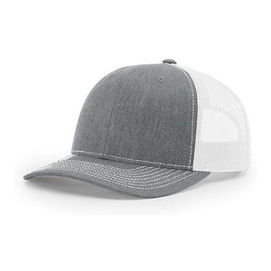 Unisex 5-Panel Mesh Trucker <b>Hat</b> Adjustable Contrast Color Casual <b>Flat</b> Brim Quick Dry Breathable Customizable Spring Summer Adult - Product Image 4