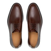 Chaussures en cuir élégantes et luxueuses à lacets en maille pour hommes, bout rond, fabrication OEM, vente en gros, exportation de mode européenne