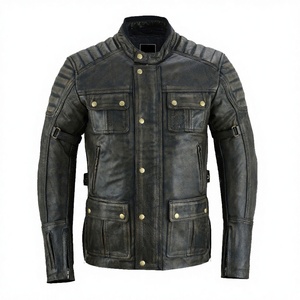 Veste de moto unisexe en polyester 160g toutes saisons coupe-vent à manches longues pour motard - Product Image 2