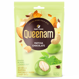 Expédition rapide des commandes, fournisseur en gros pour l'exportation, OEM/ODM, dragées au chocolat HALAL, chocolat au matcha, amandes et noix de cajou enrobées de chocolat, 150 g - Product Image 1