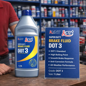 Líquido de frenos hidráulico DOT 3 1 litro, aceite de frenos hidráulico, líquido de frenos para coche, motocicleta, camión, fabricante OEM, proveedor de fábrica - Product Image 1