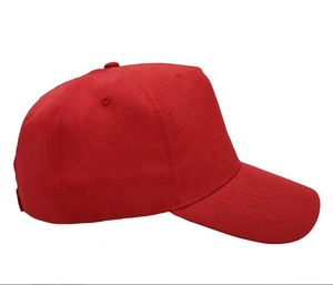 Gorra de 5 Paneles Personalizada al por Mayor, Gorra de Algodón Twill Roja con Cierre a Presión, Gorra Deportiva para Hombre y Mujer, Personalizable - Product Image 6