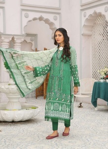 Eid Shalwar Kameez Lawn & Cotton Belle collection pour l'été 2025 avec embellissement de couture dans différents designs - Product Image 2