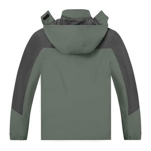 Chaqueta Impermeable con Capucha y Diseño Personalizado a Precio de Fábrica para Hombre - Product Image 2