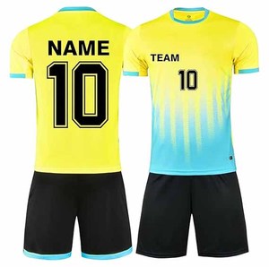 ชุดฟุตบอลแบบกำหนดเอง พิมพ์ชื่อทีมด้วยเทคนิคซับลิเมชั่น เสื้อแขนยาวและกางเกงขาสั้น - Product Image 2