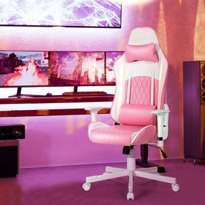 Sedia Ergonomica da Ufficio e Gaming con Schienale Alto, Poggiatesta e Supporto Lombare - Product Image 6
