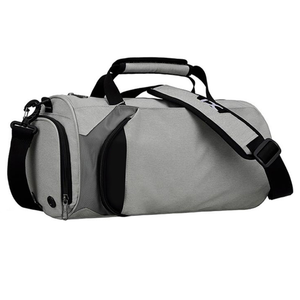 Large Capacity Outdoor Sports Duffle <b>Bag</b> Custom Logo Print Lightweight Durable Oxford Nylon <b>Material</b> Gym Travel Accessories - Product Image 1