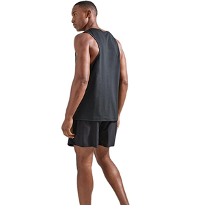Pantalones Cortos Deportivos de Secado Rápido para Hombre, con Bloques de Color, Bolsillos, Cintura Elástica de Altura Media, Estilo Sólido, Tejido de Tela - Product Image 3