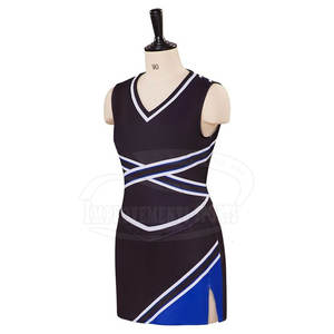 Nouvel arrivage d'uniformes de pom-pom girl professionnel de haute qualité avec logo personnalisé et service OEM - Product Image 4