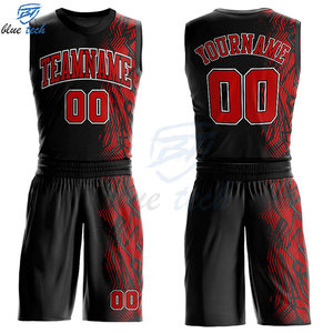 Uniforme y Conjunto de Camiseta de Baloncesto Personalizados para Hombre, Nombre del Equipo y Número Impresos, Ropa Deportiva Transpirable de Secado Rápido para Entrenamiento - Product Image 1