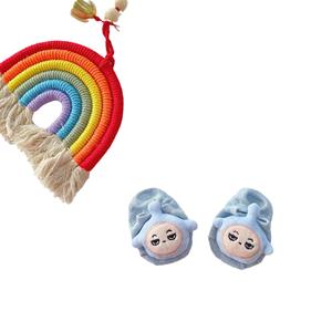 Nueva moda japonesa 3D Linda muñeca <span class=keywords><strong>de</strong></span> <span class=keywords><strong>dibujos</strong></span> <span class=keywords><strong>animados</strong></span> calcetines infantiles acogedor algodón antideslizante encantador Color caramelo bebé calcetines invisibles - Product Image 6