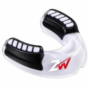 Double Layer <b>Mouth</b> <b>Guard</b> with Gel Shock Pads for Boxing <b>Sports</b> Protection Unisex Adult Lightweight Moldable Design - Product Image 1