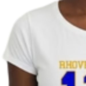 Camiseta Rhovember para Mujer, Algodón Suave, Manga Corta, Diseño Gráfico, Cuello Redondo, Estilo Casual, Ropa Urbana, Personalizable, Venta al Por Mayor - Product Image 4