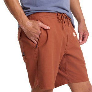 Pantalones Cortos Bermuda para Hombre, Color Gris Oscuro, Sin Tejido, con Logotipo Frontal, Bolsillos de Secado Rápido, Estilo Casual, Cordón Ajustable, Poliéster/Algodón - Product Image 6
