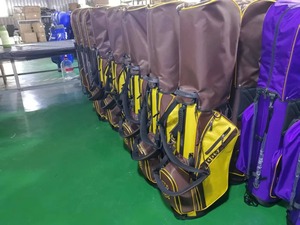 IOTA PHI THETA <b>GOLF</b> BAGS, IOTA <b>GOLF</b> BAG, BROWN & GOLD <b>GOLF</b> BAG Custom Logo <b>Golf</b> Bags - Product Image 4